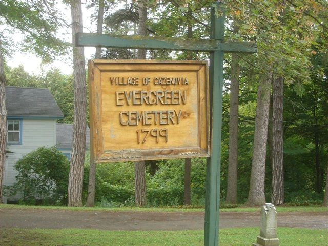 Cazenovia Evergreen Cemetery Cazenovia NY