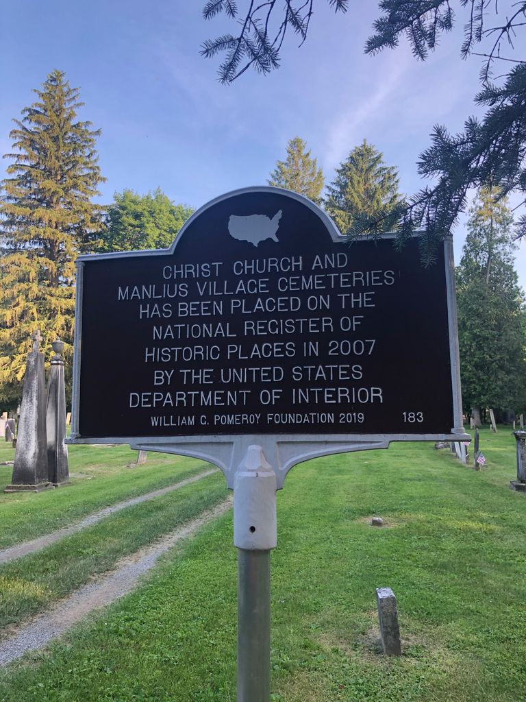 Christ Church Cemetery Manlius NY