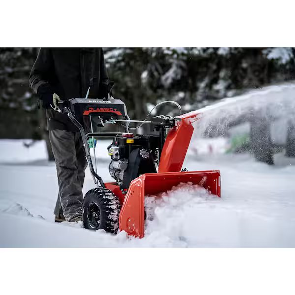 Snowblower vs plow Syracuse winter 124 inch