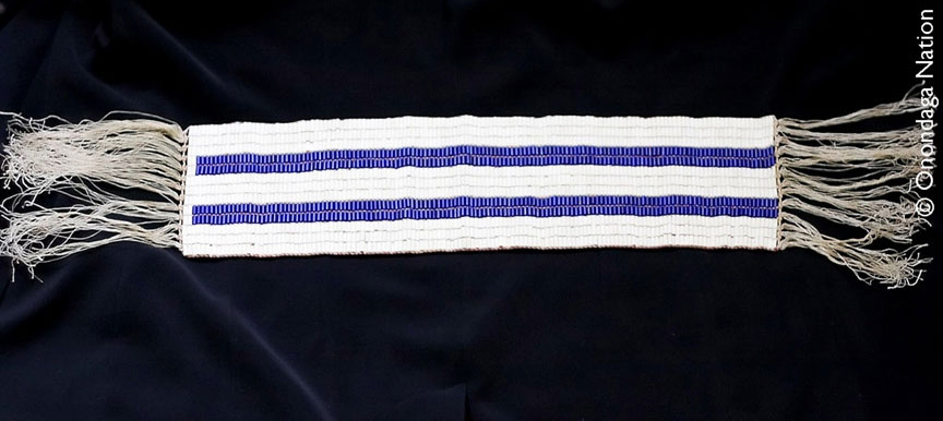 Two Row Wampum Onondaga Nation