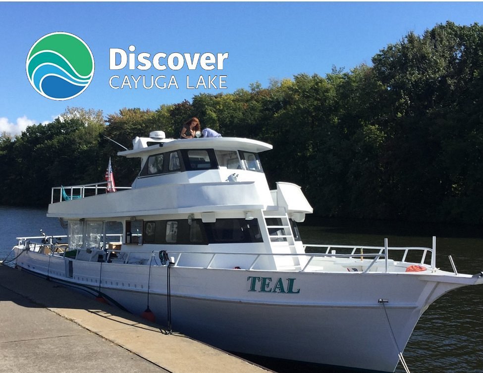Discover Cayuga Lake Boat Tours MV Teal Ithaca