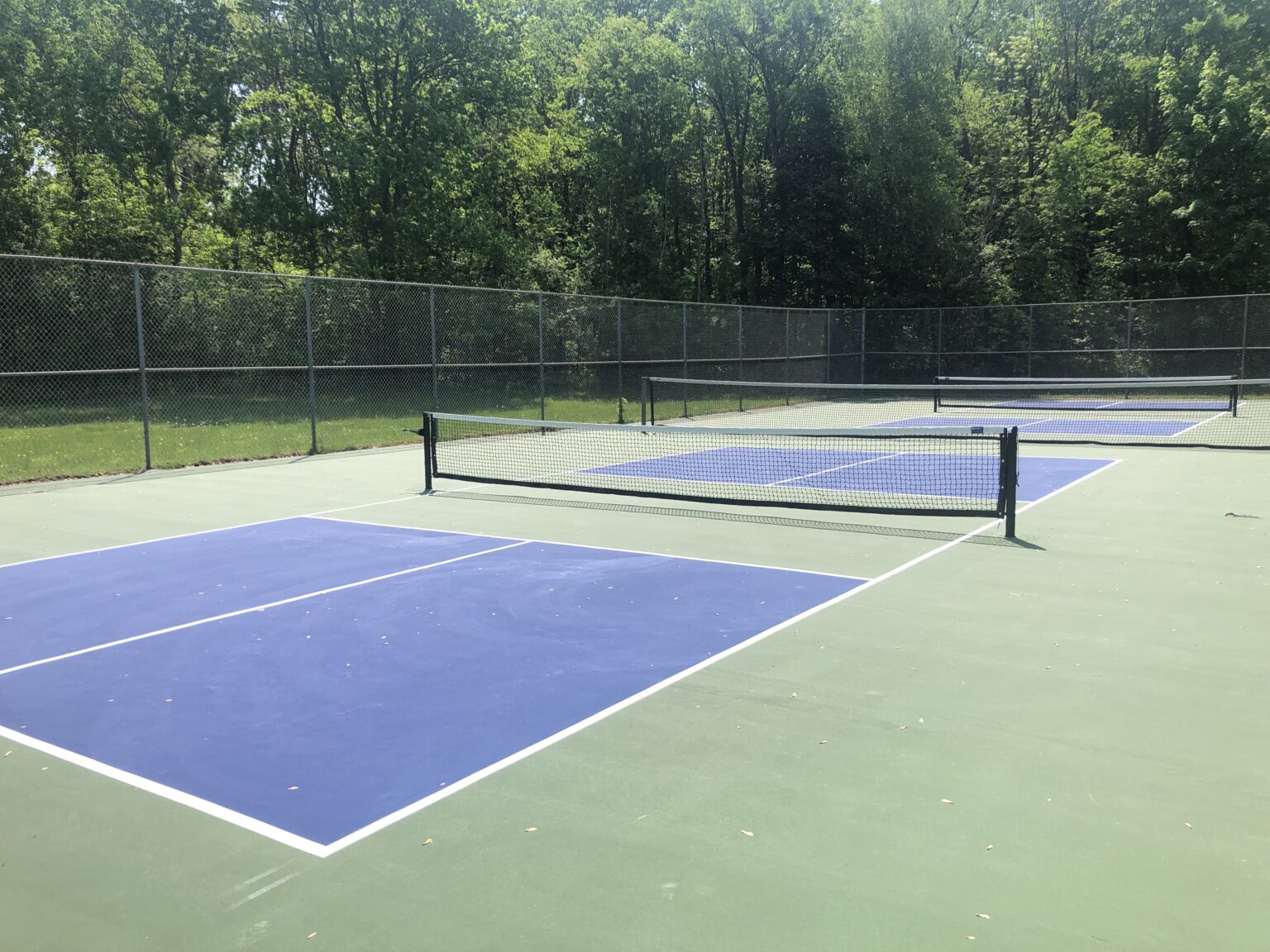 Duerr Park pickleball courts Liverpool NY