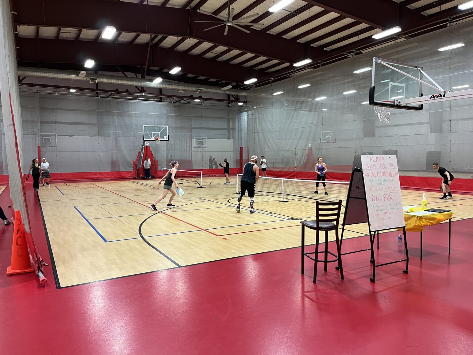 East Area YMCA indoor pickleball courts Fayetteville NY