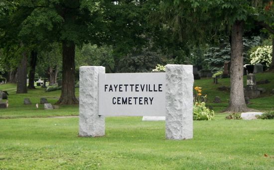 Fayetteville Cemetery Fayetteville NY