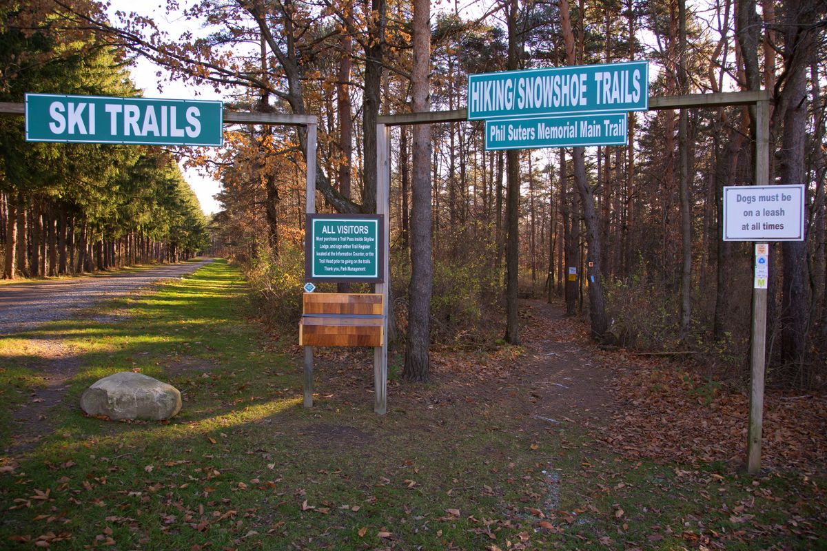 Highland Forest trails Fabius NY