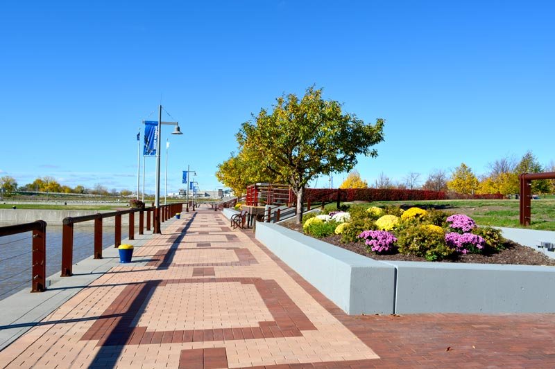 Syracuse Inner Harbor Erie Canal salt warehouses history