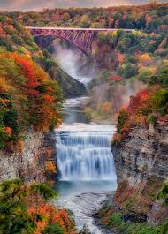 Letchworth State Park Gorge Overlook