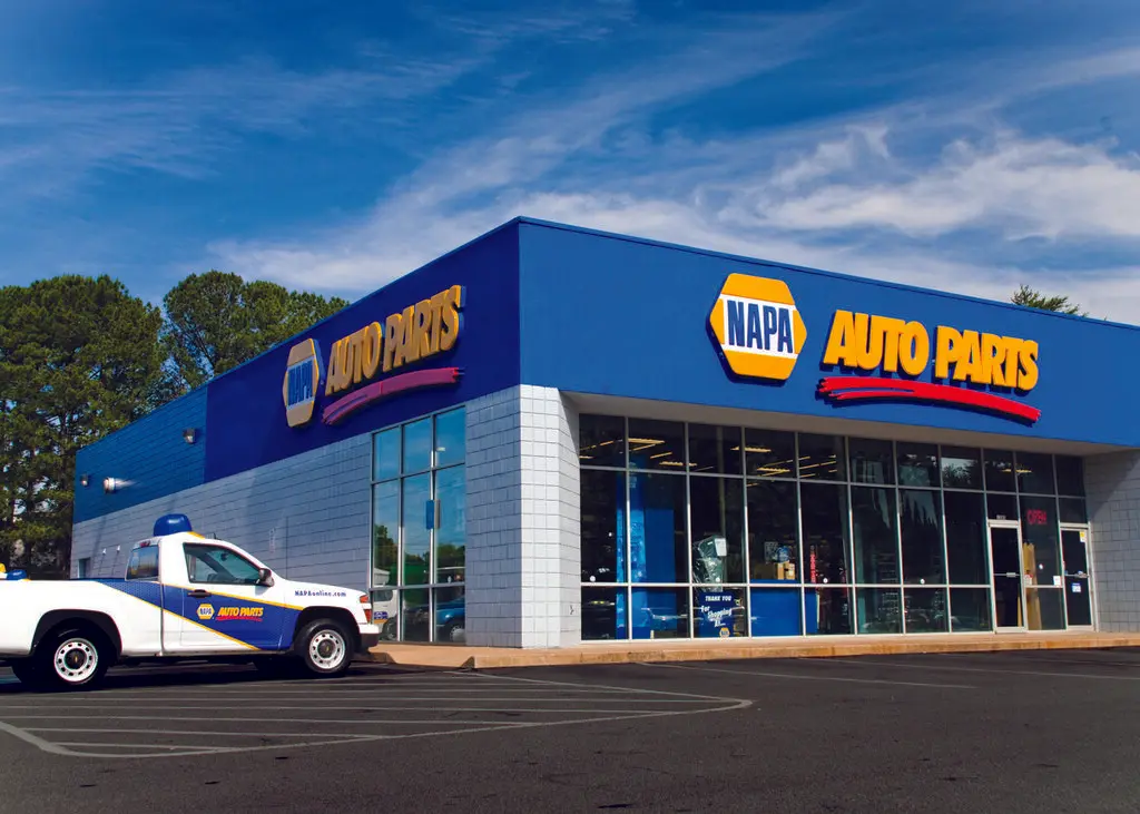 NAPA Auto Parts store interior