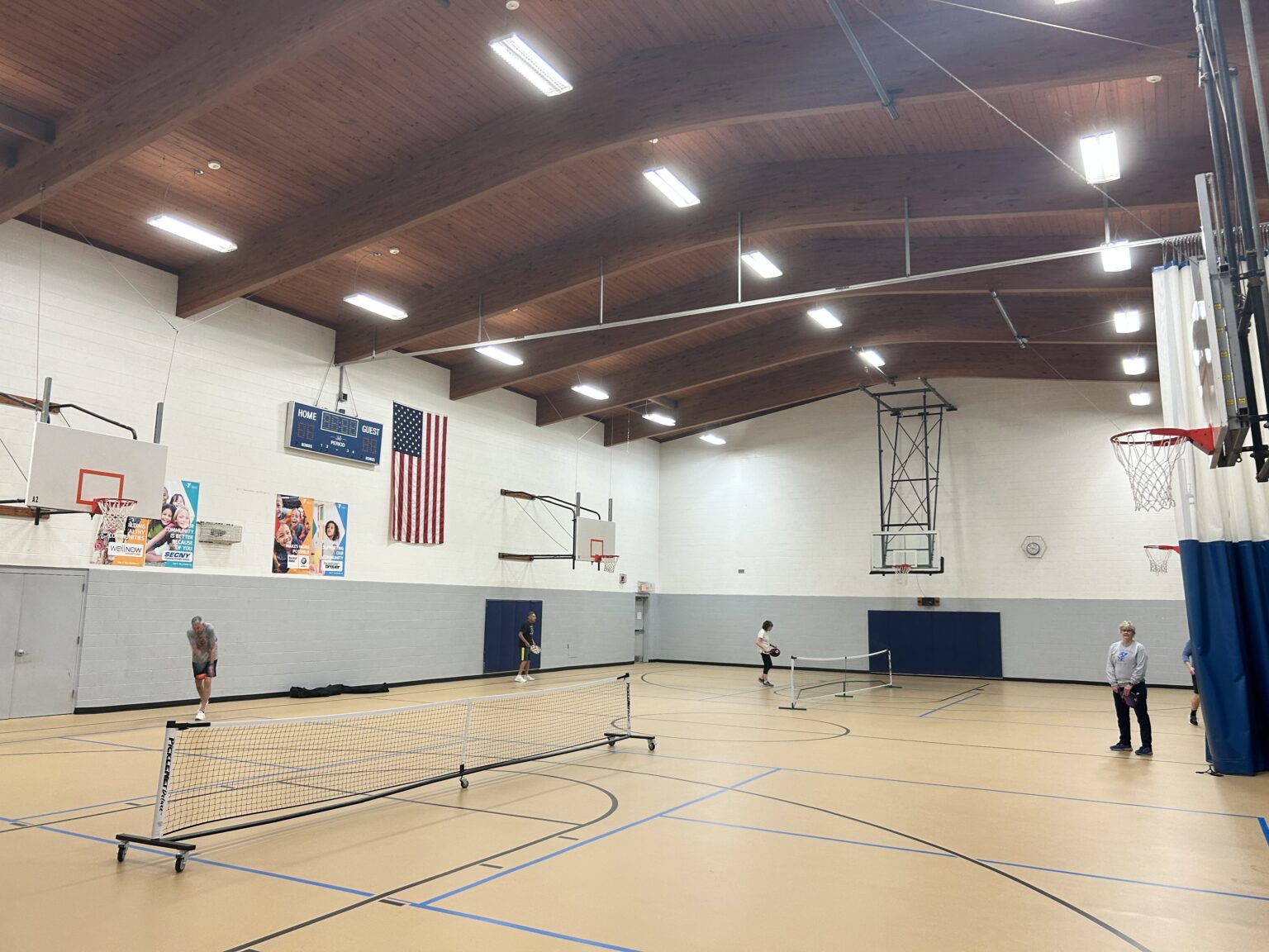 North Area Family YMCA indoor pickleball courts Liverpool NY