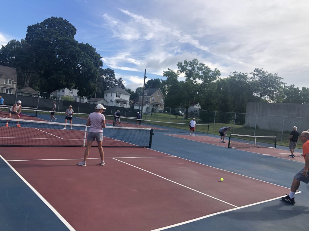 Owasco Park pickleball courts in Auburn NY near Syracuse