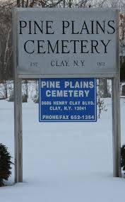 Pine Plains Cemetery Clay NY