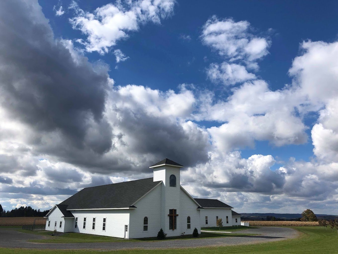 Pompey Community Church in LaFayette, NY