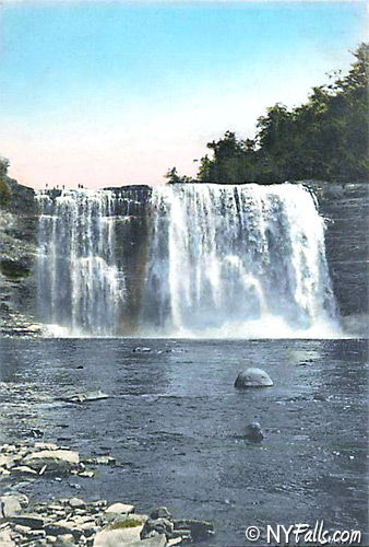Salmon River Falls in Orwell NY