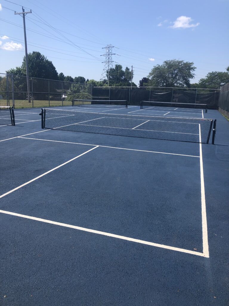 Shapiro Park pickleball courts Oswego NY