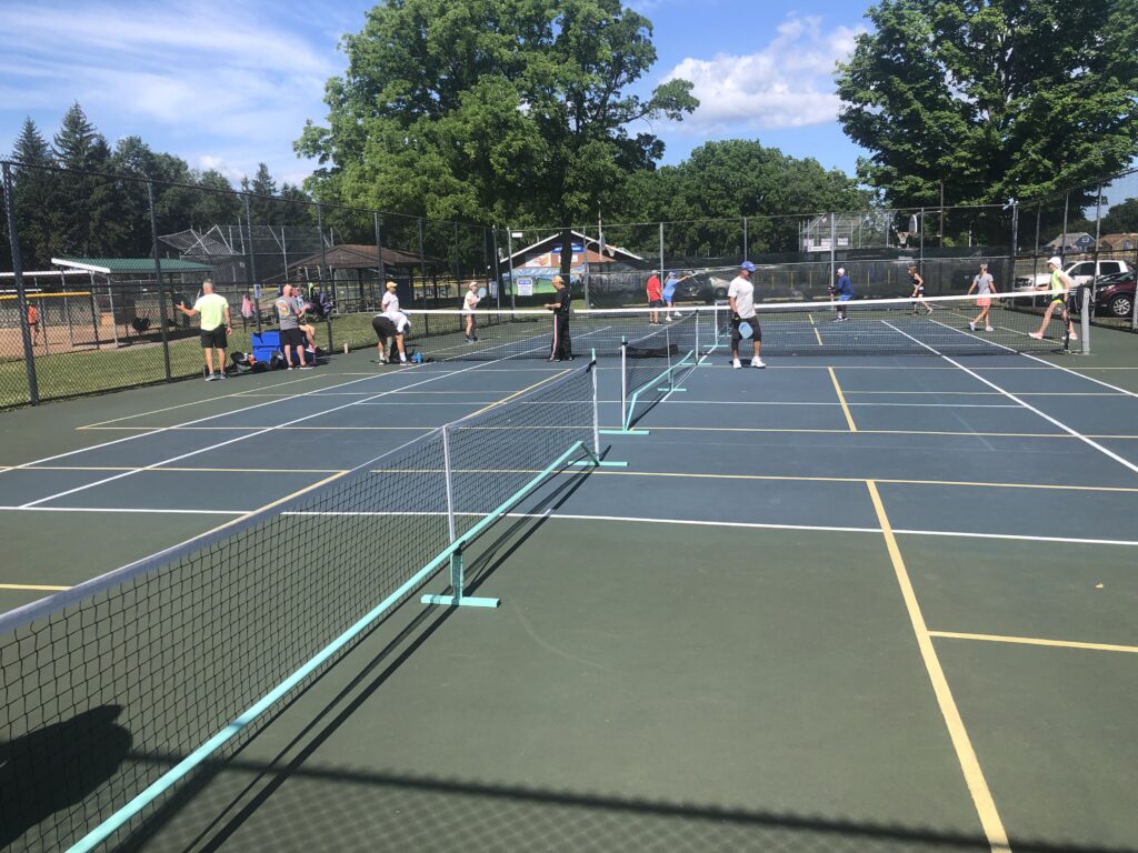 Skyway Park pickleball courts North Syracuse NY