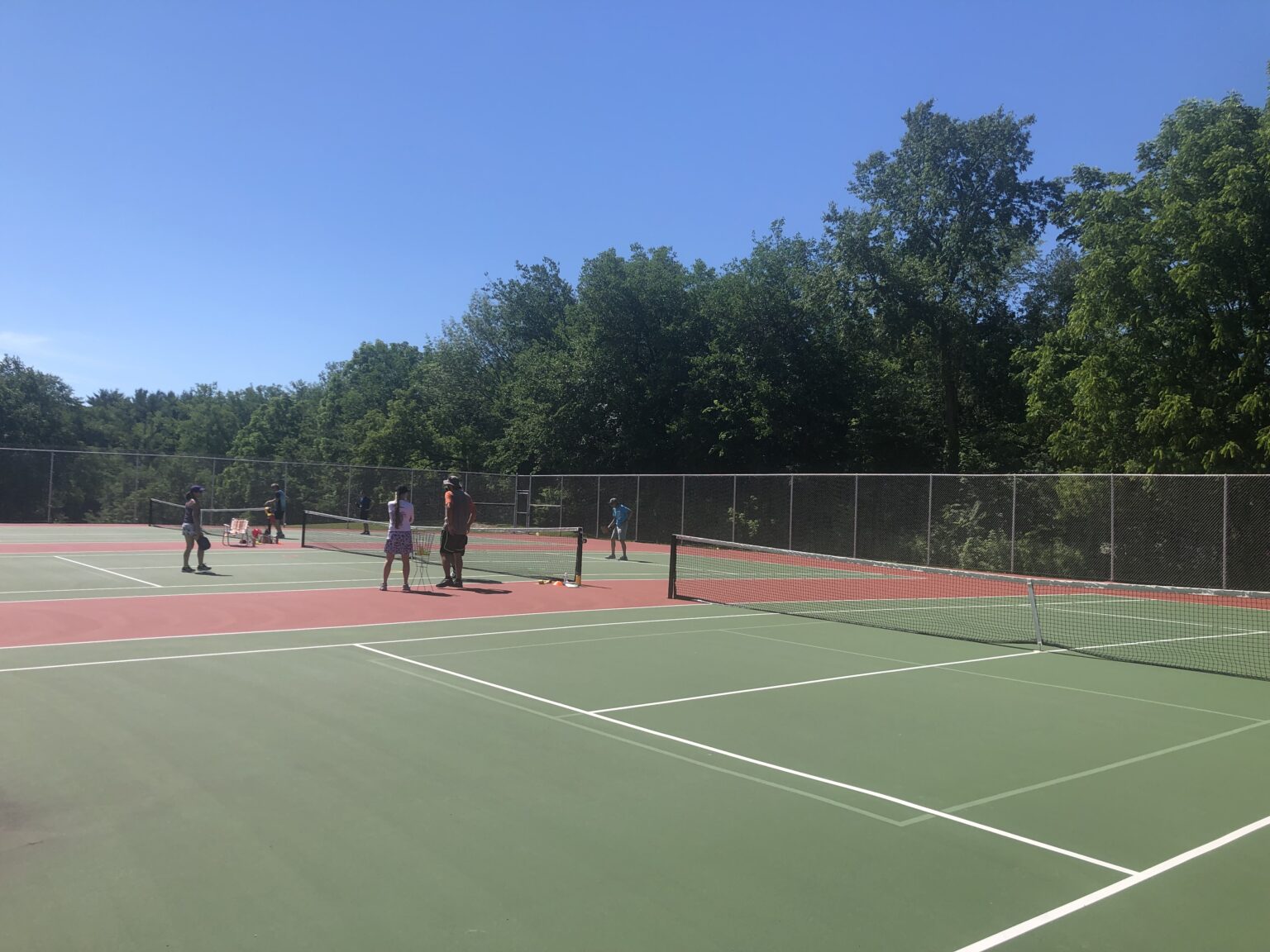 Sullivan Park outdoor pickleball courts Chittenango NY