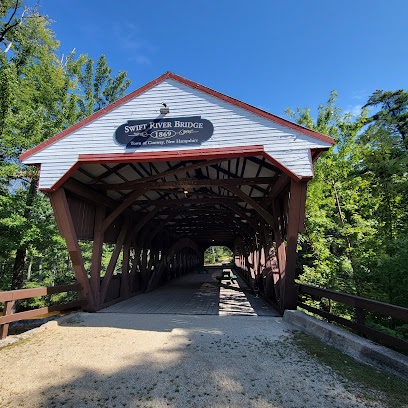 Historic Swift River Covered Bridge in Conway