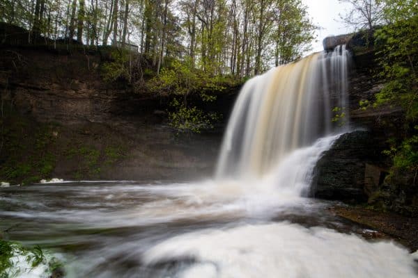 Wolcott Falls in Wolcott NY